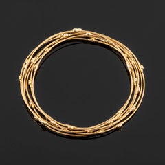 Bracelet semaine moderne en or et diamants