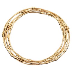 Bracelet semaine moderne en or et diamants