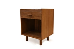 Modern Wegner-Style Side Table Pair