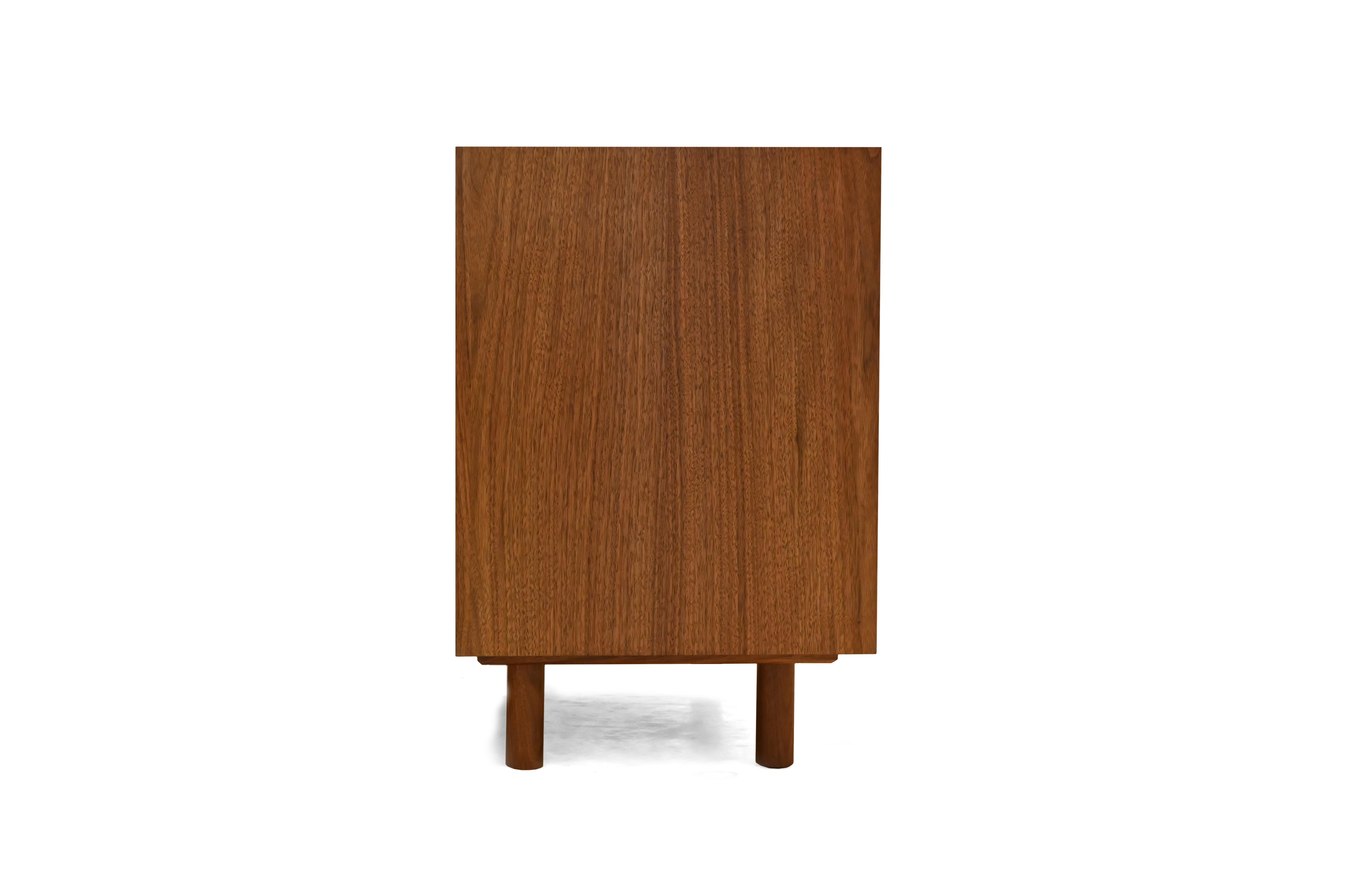American Modern Wegner-Style Side Table Single For Sale