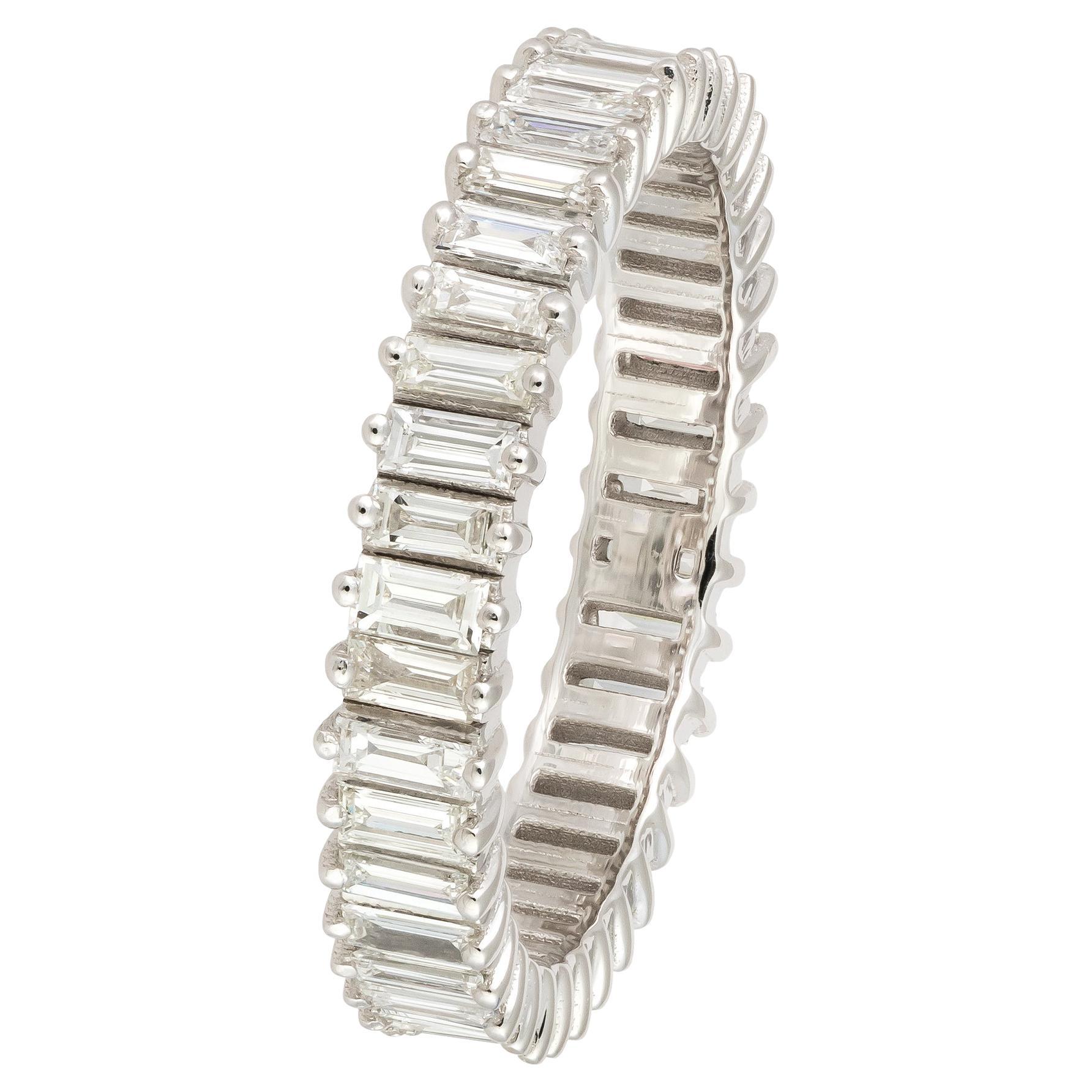 Modernity Bague pour elle en or blanc 18K et diamants blancs