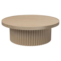 Modern White Ash Loki Coffee Table from the Signature Series by Pompous Fox