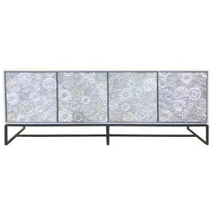 Salvamanteles moderno con base de metal forjado by Ercole Home