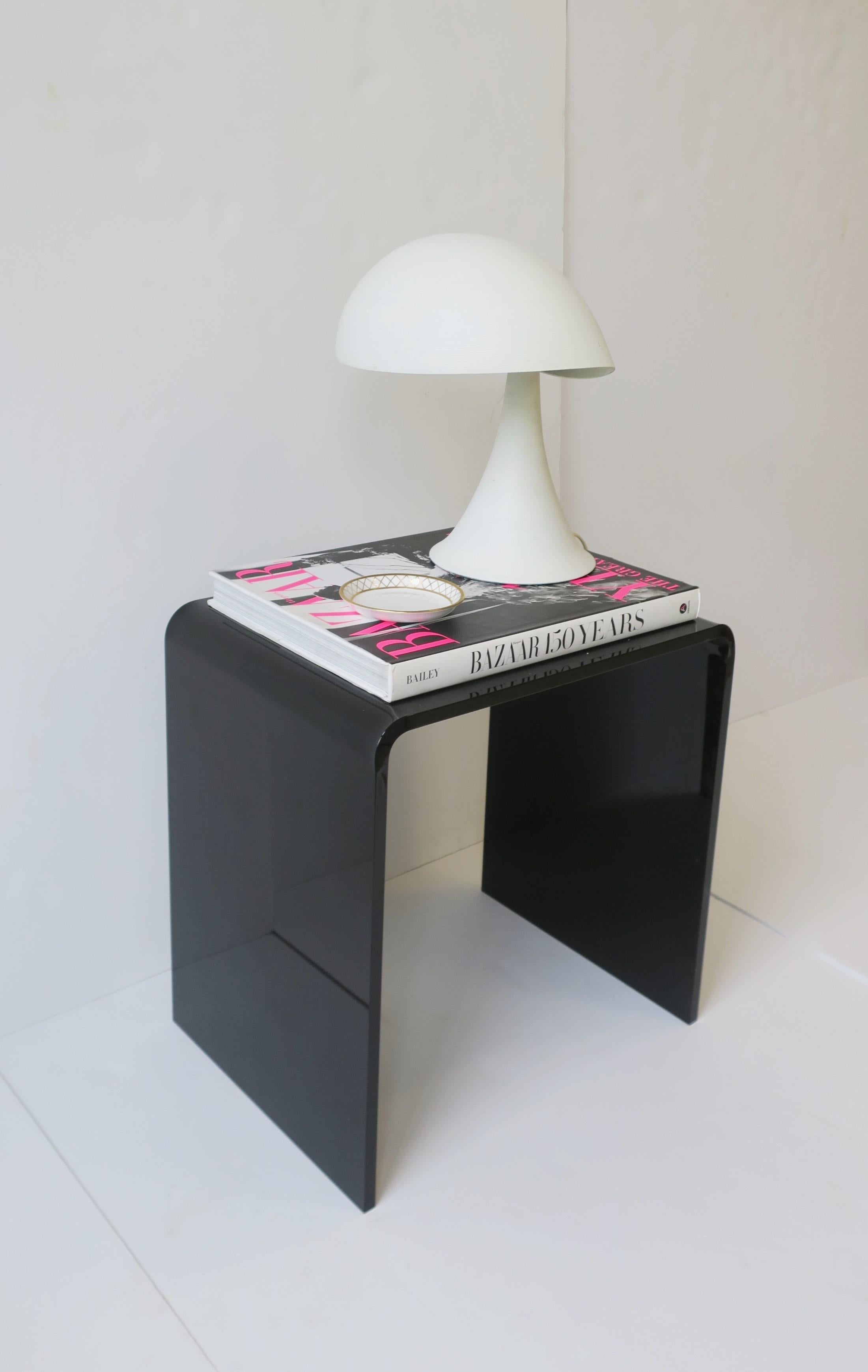 20th Century Modern White Desk or Table Lamp, ca. 1960s