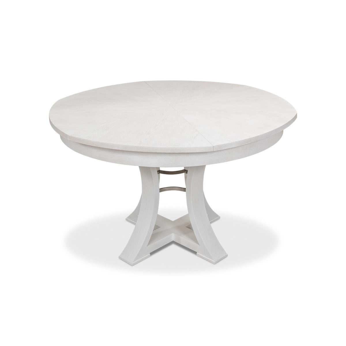 Modern White Dining Table - 70 For Sale 1