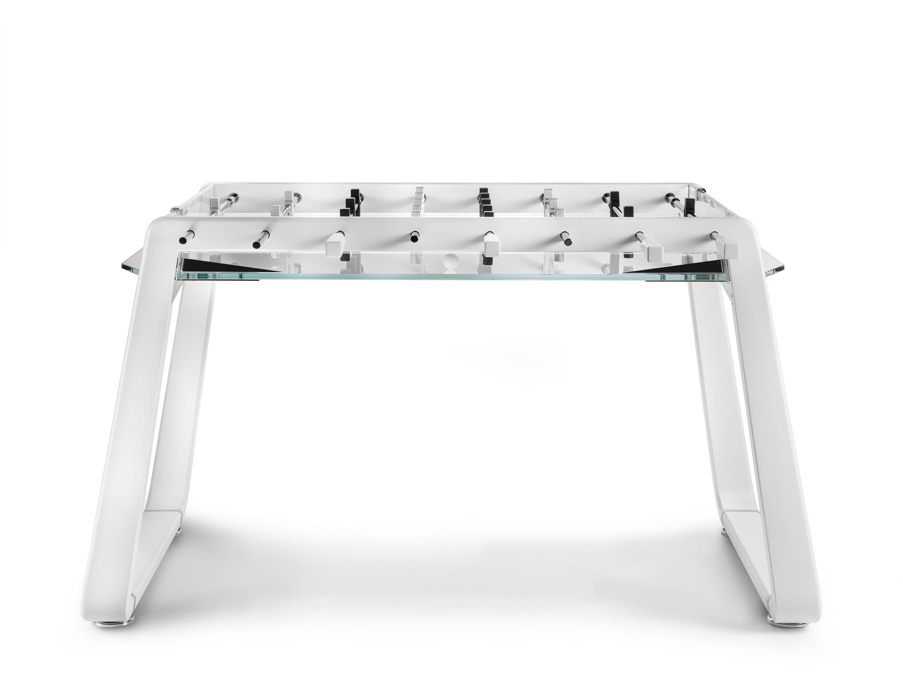 Moderne Table de baseball moderne avec plateau de jeu en verre par Impatia en vente