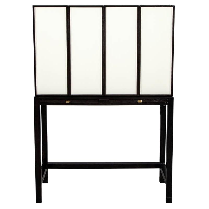 Modern White Lacquered Bar at 1stDibs white lacquer bar