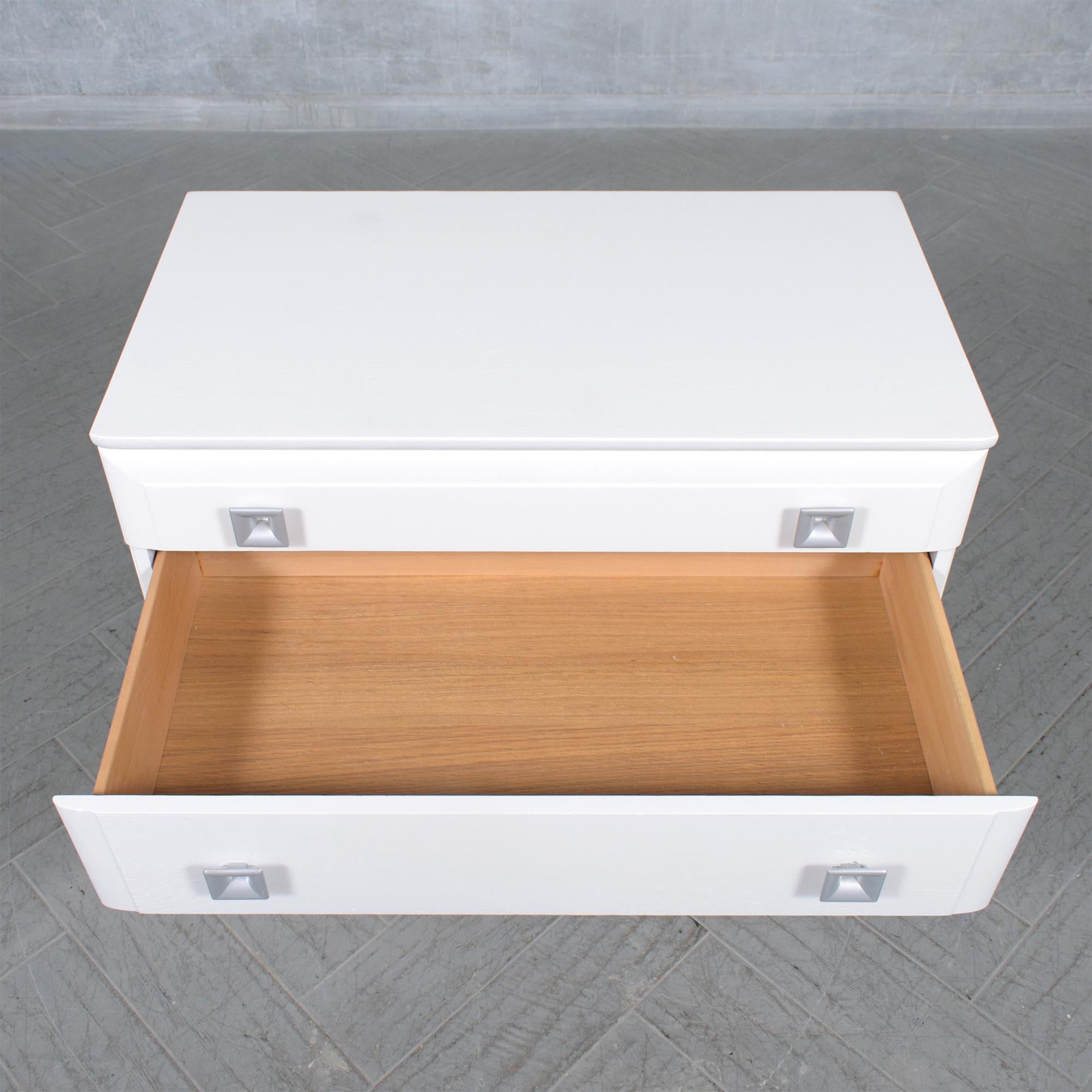 Hand-Crafted Modern Oak Wood Dressers: Sleek Design Meets Functional Elegance For Sale