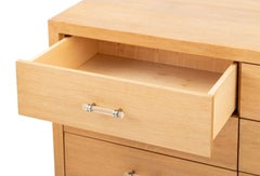 Modern White Oak Chest of Drawers