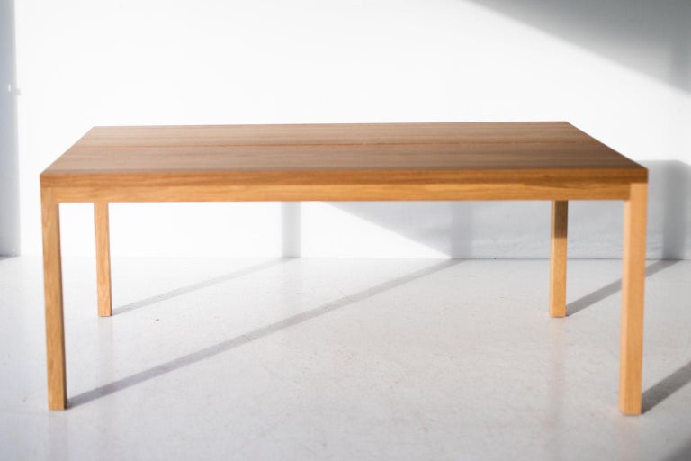 Modern White Oak Dining Table For Sale at 1stDibs white oak modern