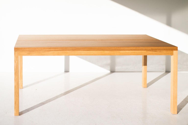 Modern White Oak Dining Table For Sale at 1stDibs white oak modern