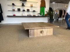 Modern White Oak Handmade Center/Coffee Table by Fortunata Design