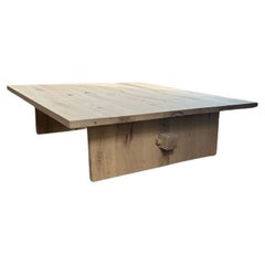Tavolo da centro moderno fatto a mano in Oak Oak Modern di Fortunata Design