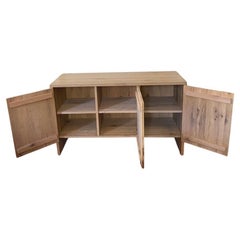 Modern White Oak Handmade Console Table by Fortunata Design