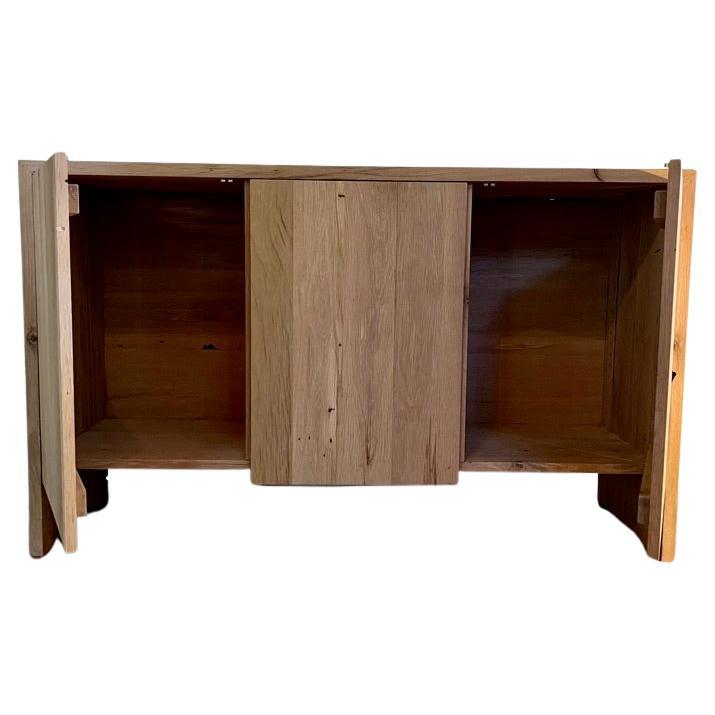 Modern White Oak Handmade Console Table