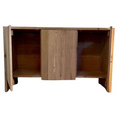 Modern White Oak Handmade Console Table