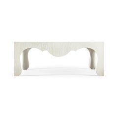 Modern White Painted Coffee Table