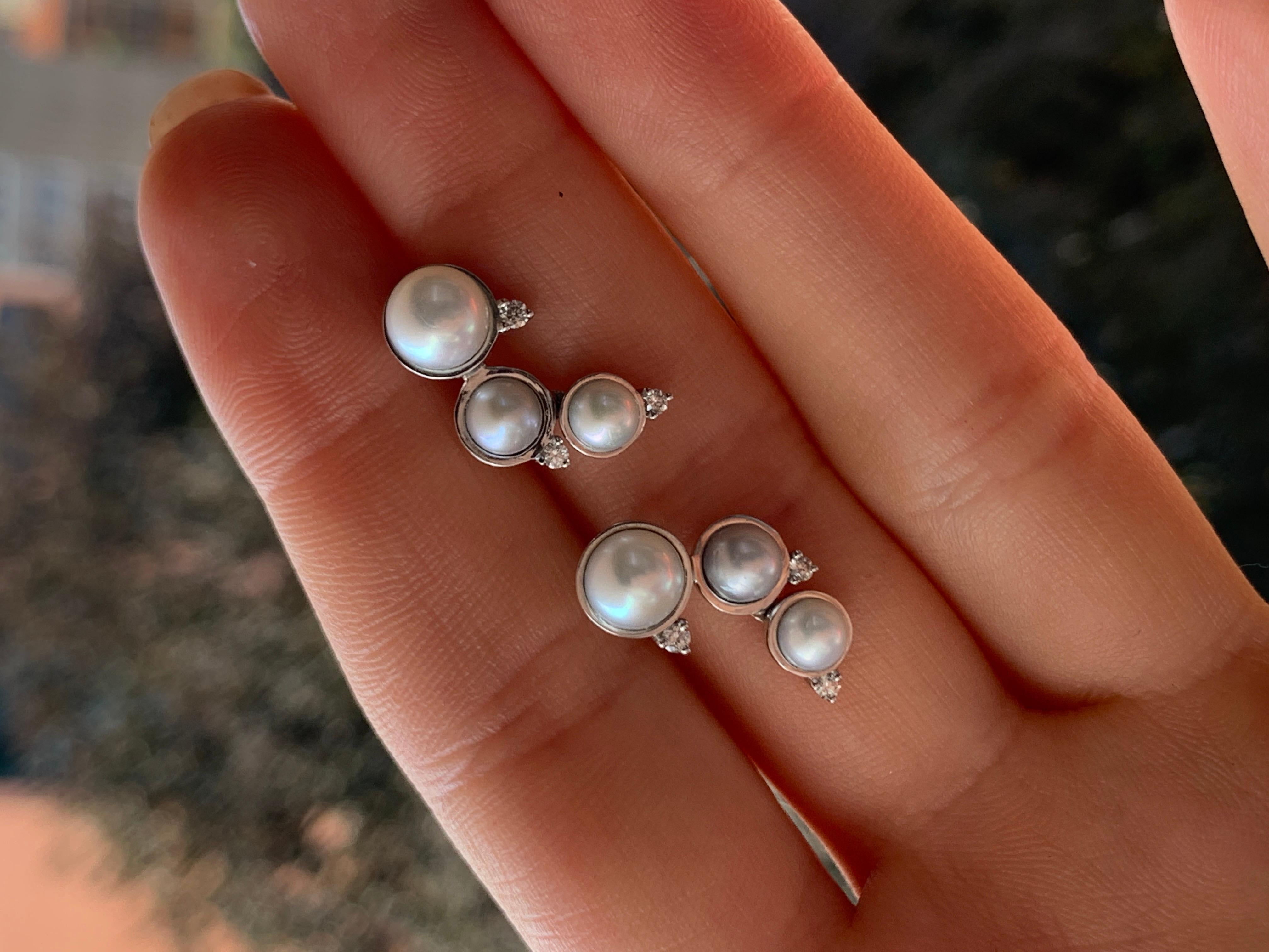 mikimoto bubbles earrings