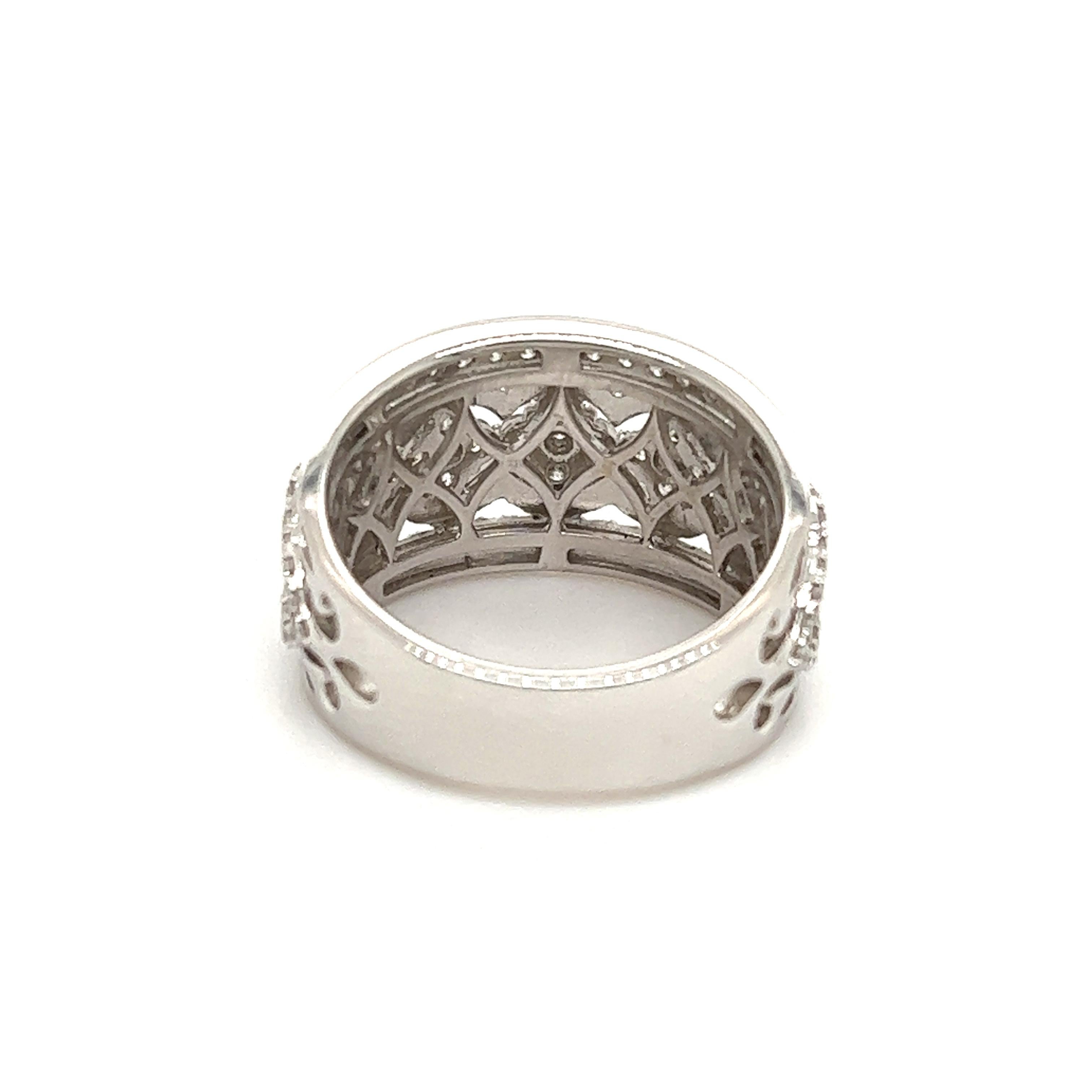 modern wide band rings