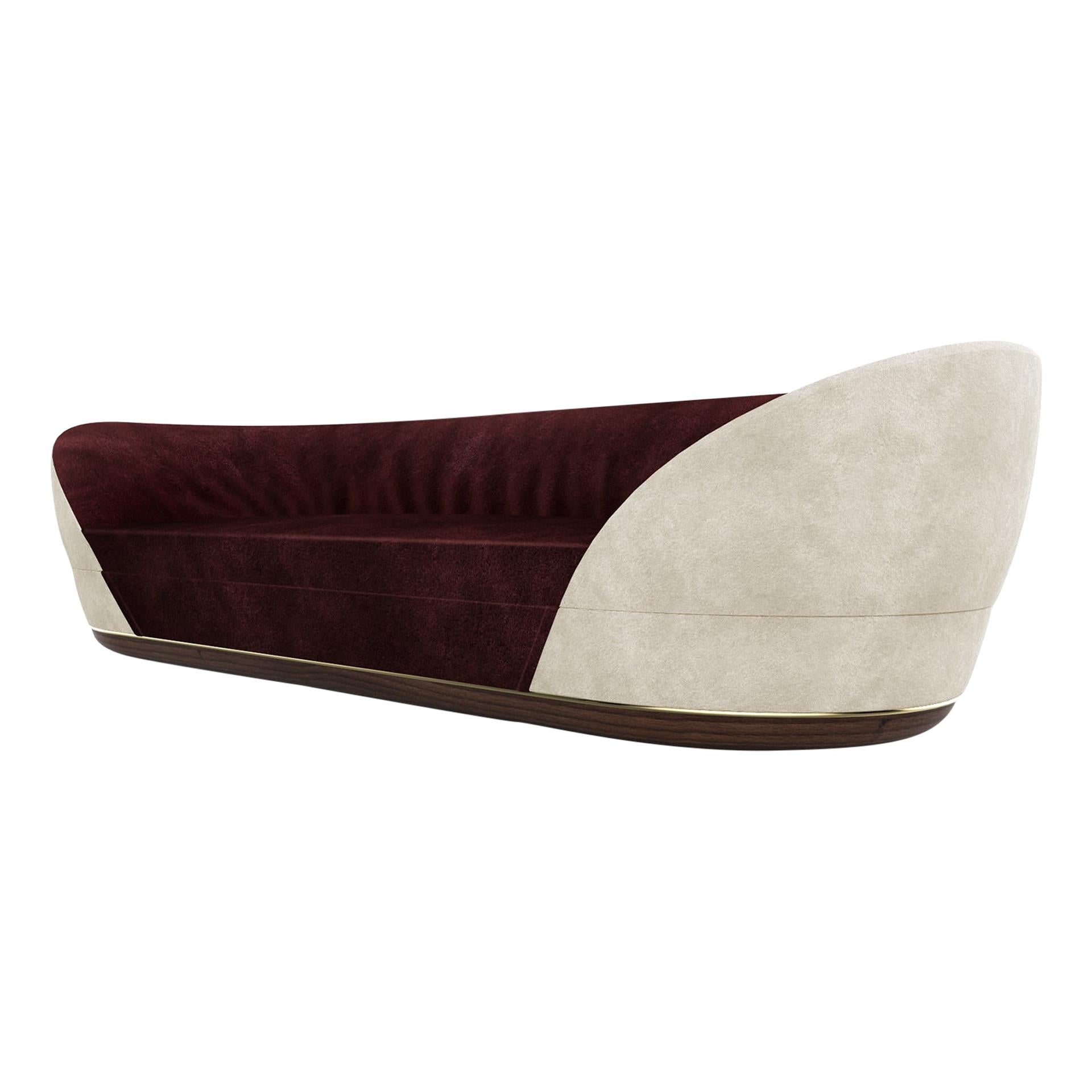 Modernes, breites, elegantes und bequemes Sofa