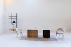 Modern Windy Patagonia and Oak Root Dining Table, Handmade by Greenapple