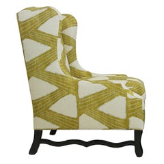 The Moderns Wing Chair with Loose Seat Cushion (en anglais)