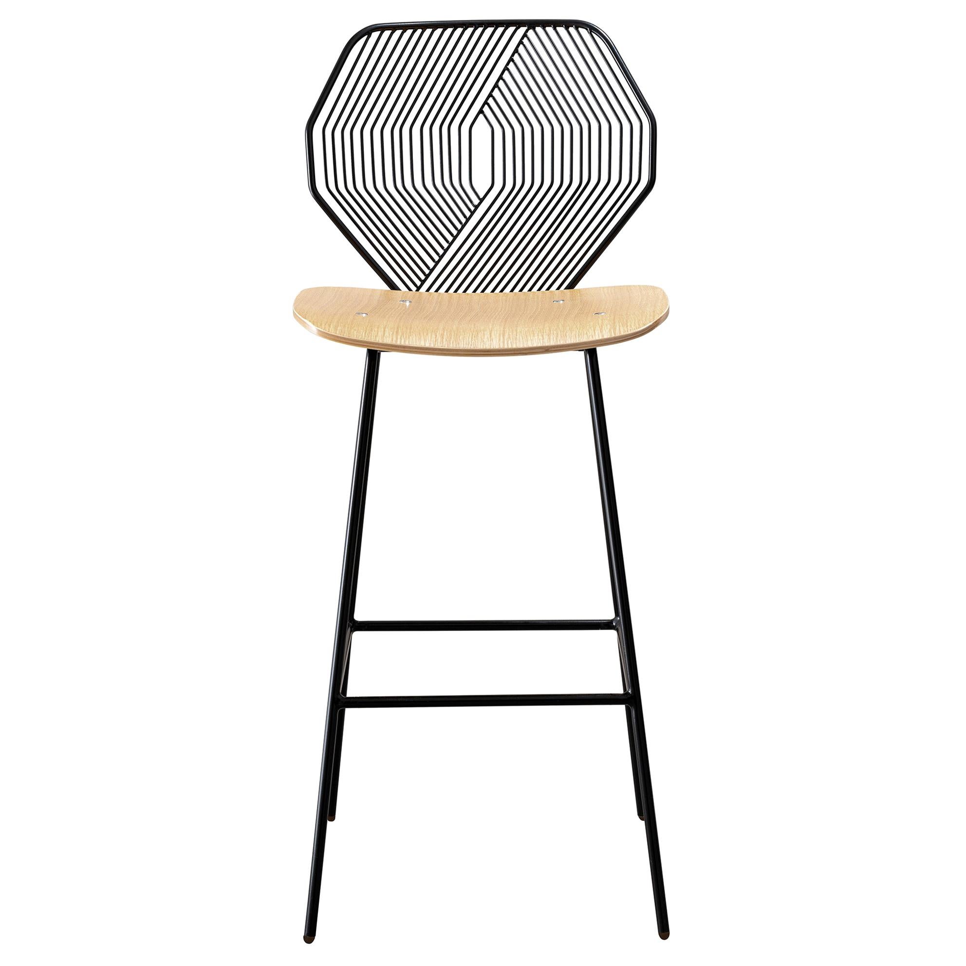 Industrial Wired Metal Stools by Tomado Holland at 1stDibs