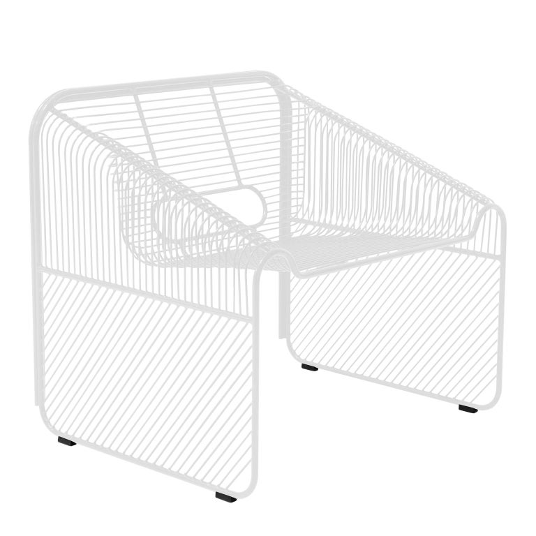 Modern Wire Lounge Chair "Hot Seat" by Bend Goods For Sale at 1stdibs