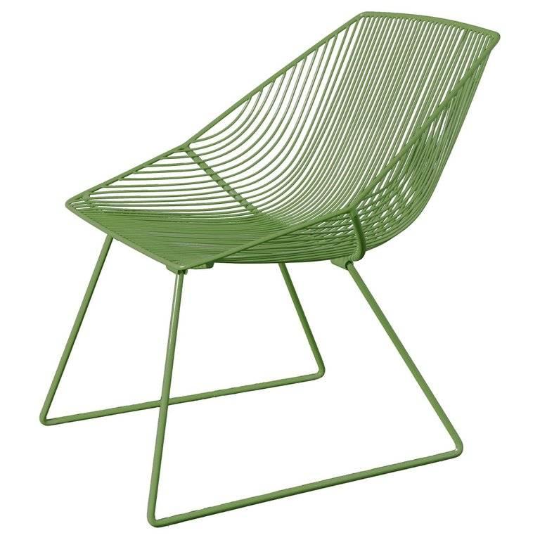 20th Century Modern Wire Lounge Chair 