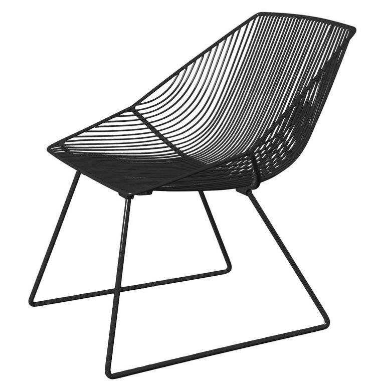 Modern Wire Lounge Chair 