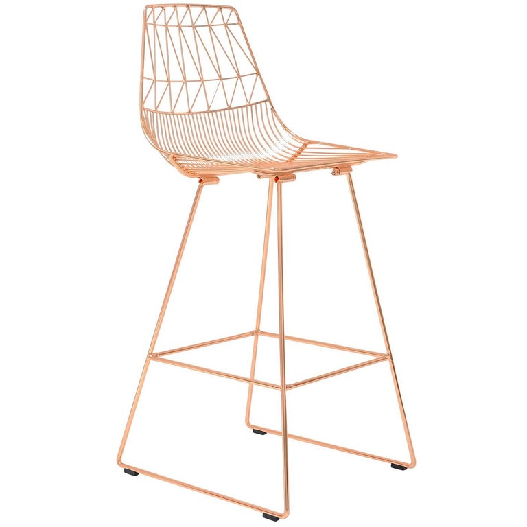 Modern Wire Lucy Bar Stool By Bend Goods For At 1stdibs Modern Wire Lucy Bar Stool By Bend Goods