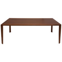 Modern Wood Dining Table, in Sapele, by Studio DiPaolo