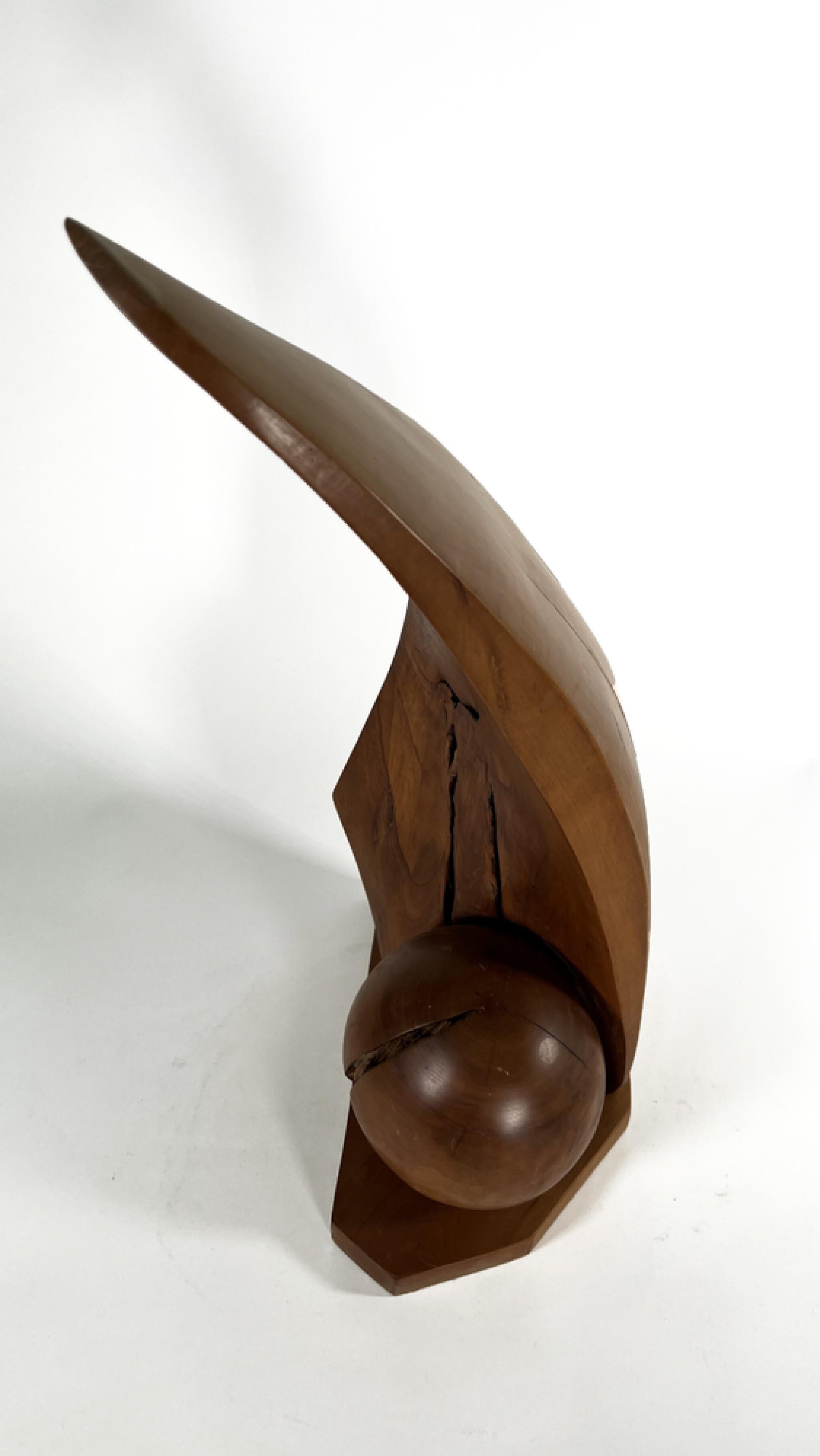 Hand-Crafted Modern Wood Sculptures Raul Varneric For Sale