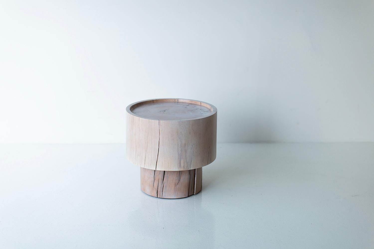 Bertu, Wood Side Table, Modern, Side Table, Breeze en vente 1