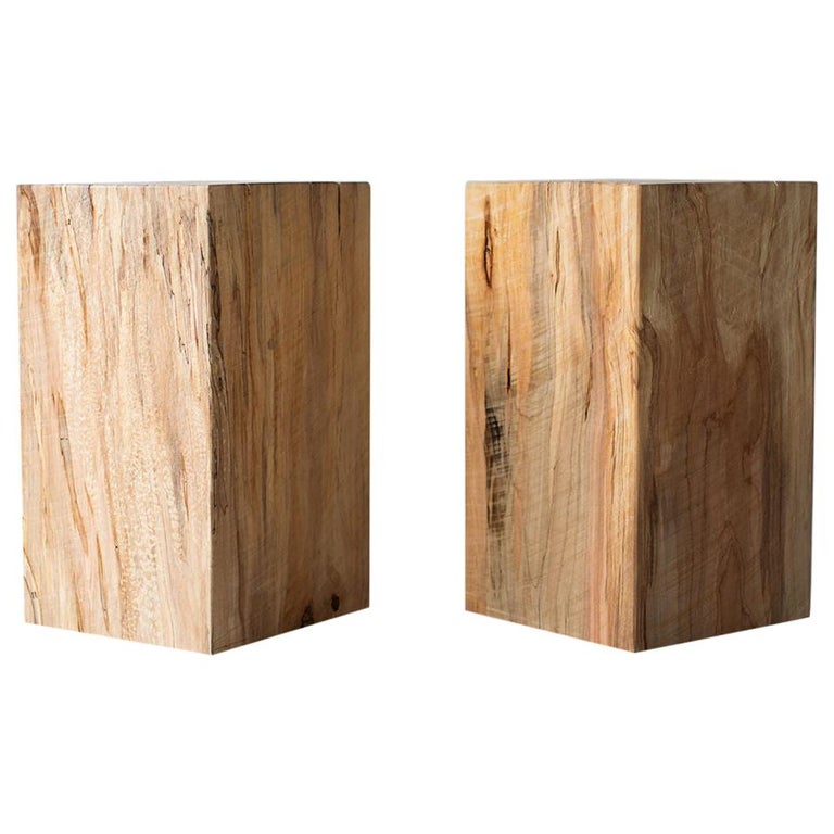 Modern Wood Side Tables For Sale