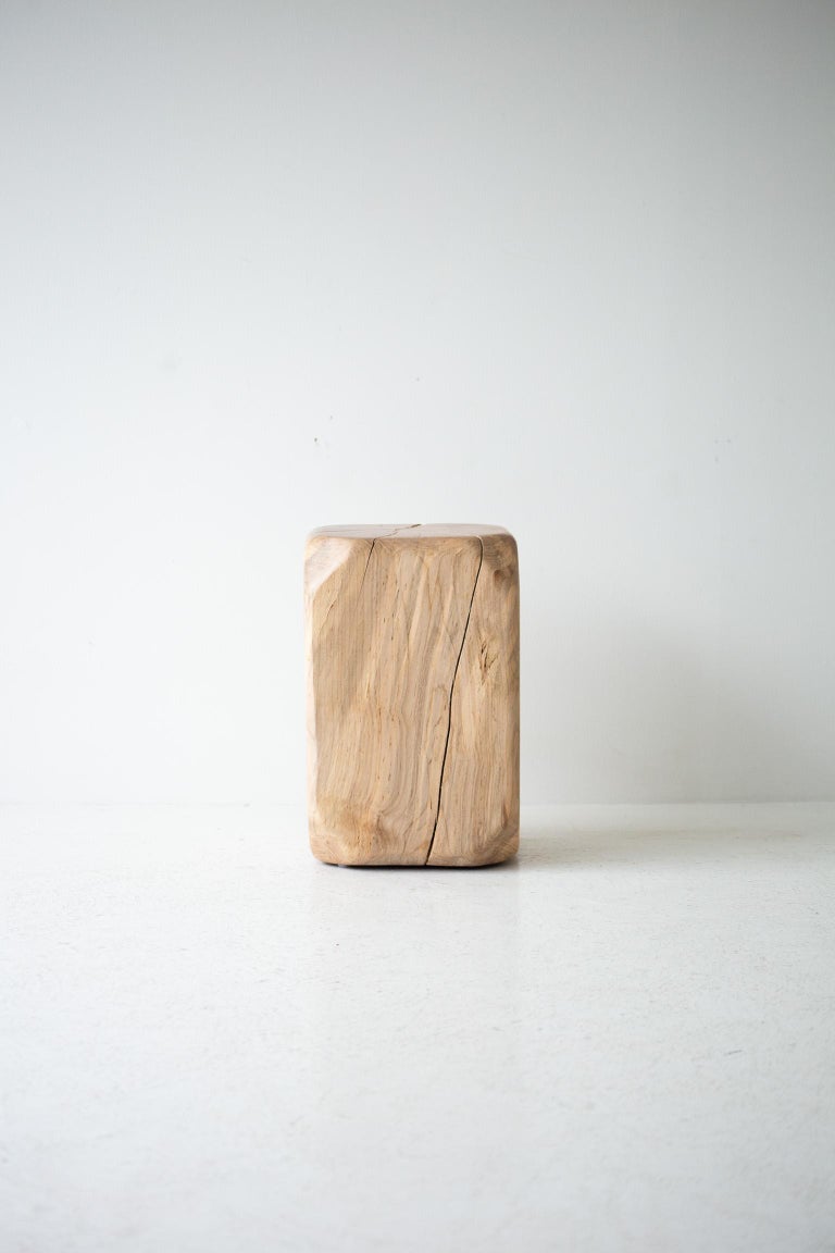 Modern Wood Stool, The Dublin For Sale 4