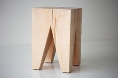Modern Wood Stool - The Vega