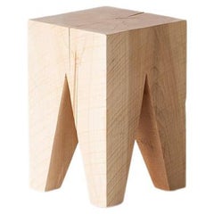 Modern Wood Stool - The Vega