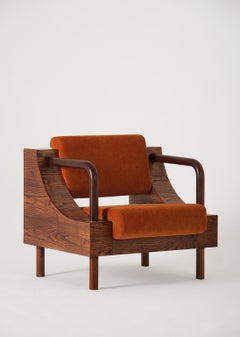 Modern Wooden Armchair from "Normative" Collection