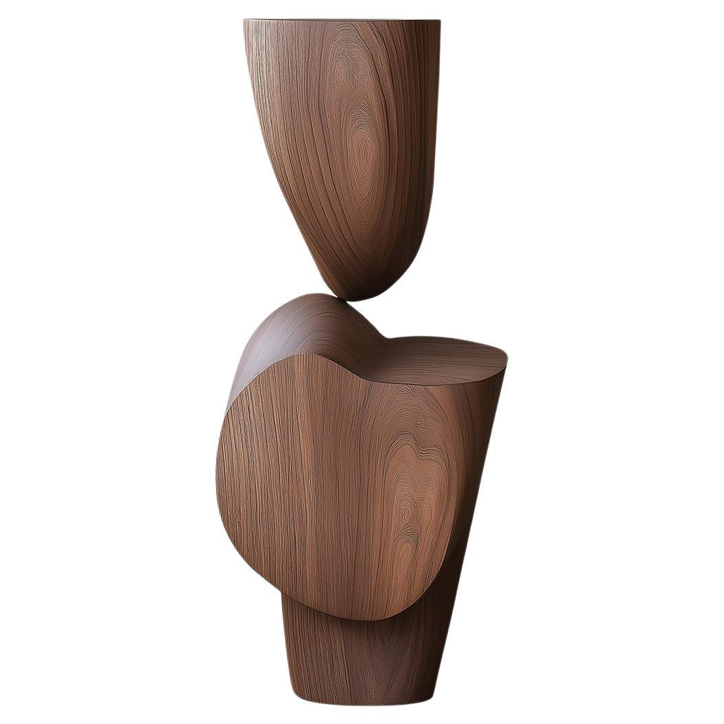 Scultura moderna in legno Lull No97 di NONO - Ideale per gli spazi di lusso