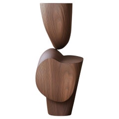 Modern Wooden Sculpture Lull No97 by NONO – Ideal for Luxury Spaces
