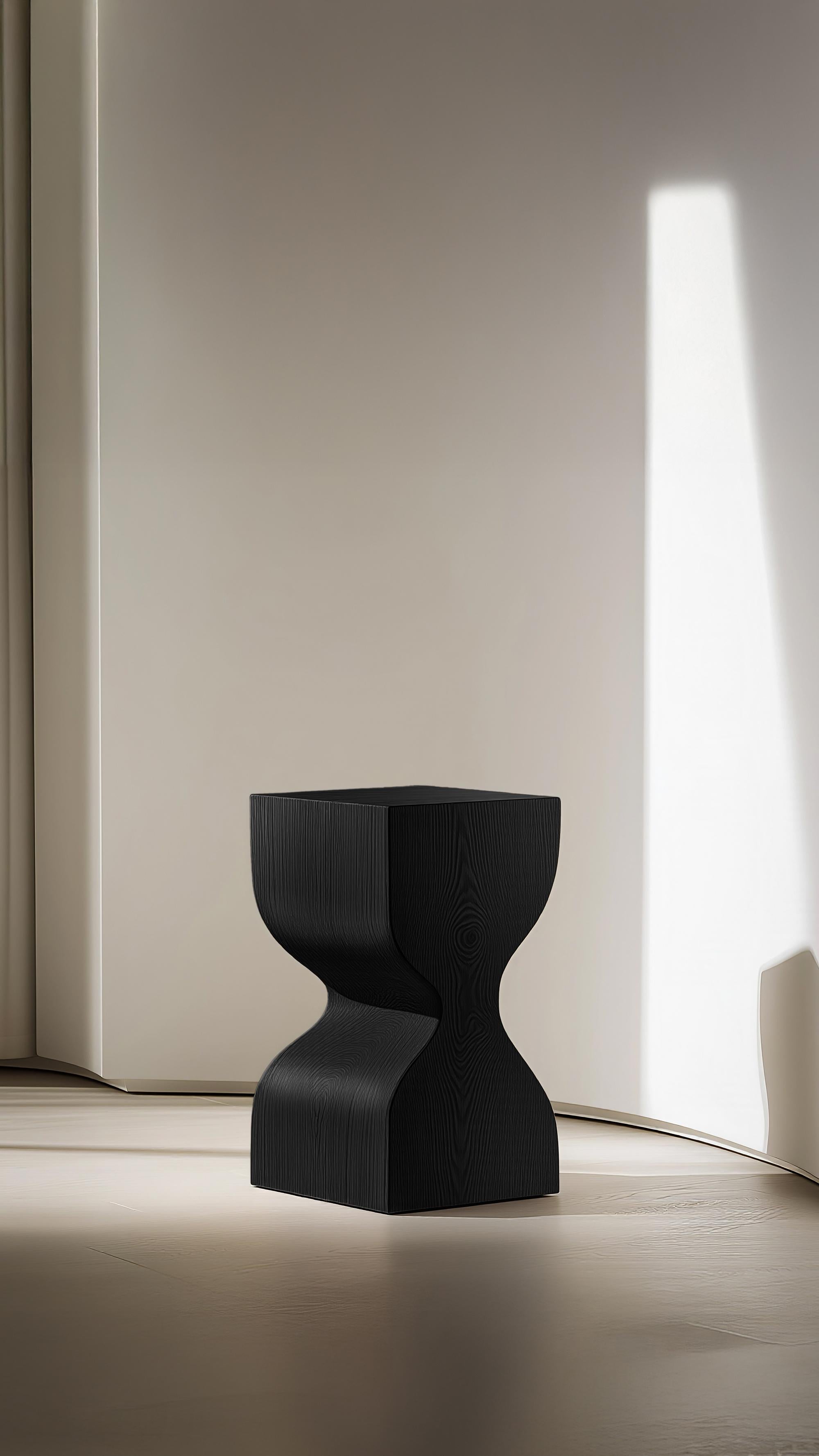 Table de nuit moderne en bois Socle No68, Design by Joel Escalona Neuf - En vente à Ciudad de México, CDMX