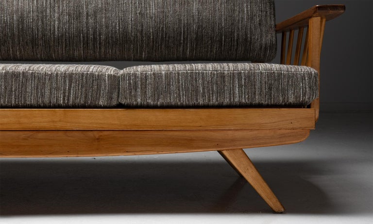 Wood Modern Sofa, England circa 1960 For Sale
