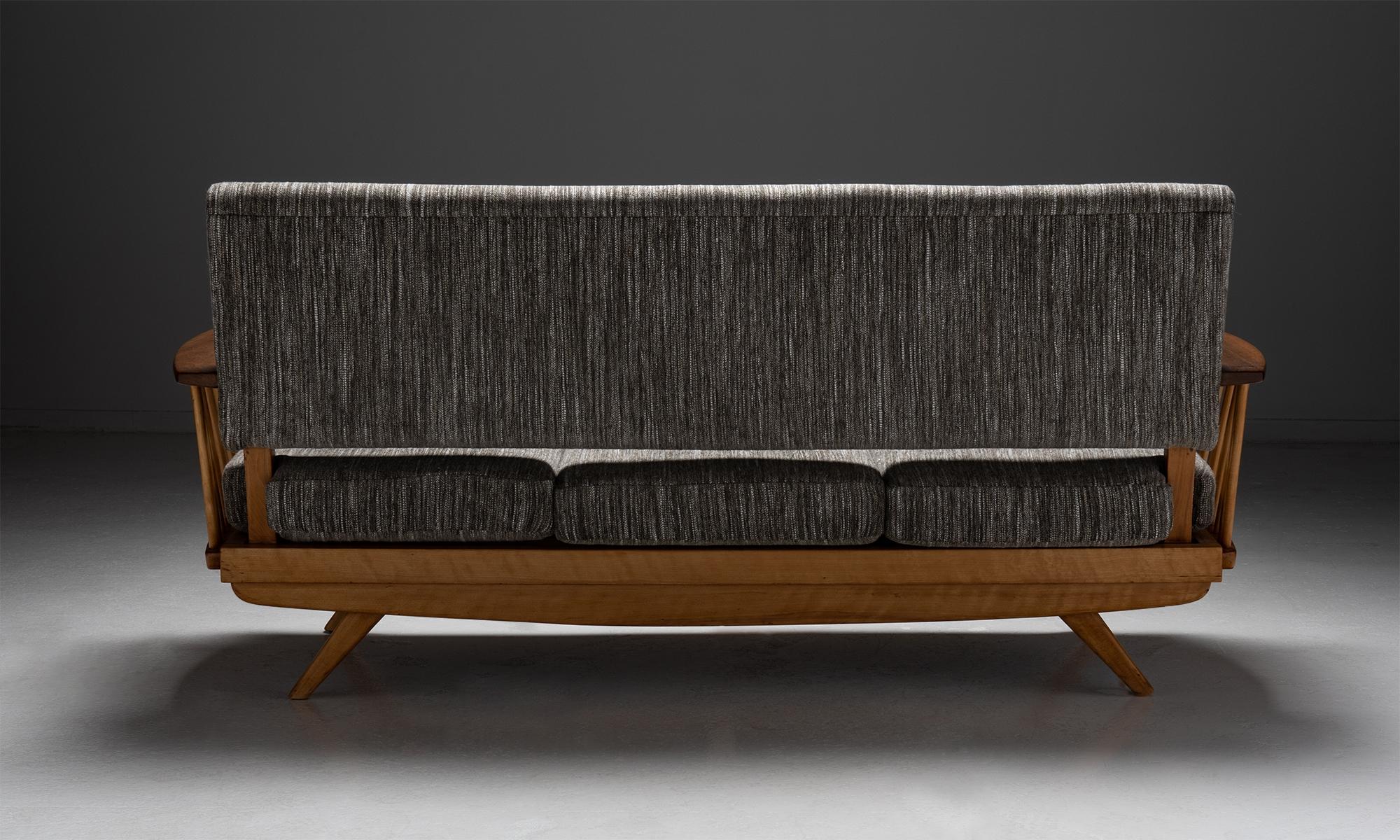 Wood Modern Sofa, England circa 1960