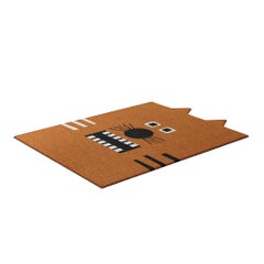 Modern Wool Animal Shaped Design Rug for Kids Room