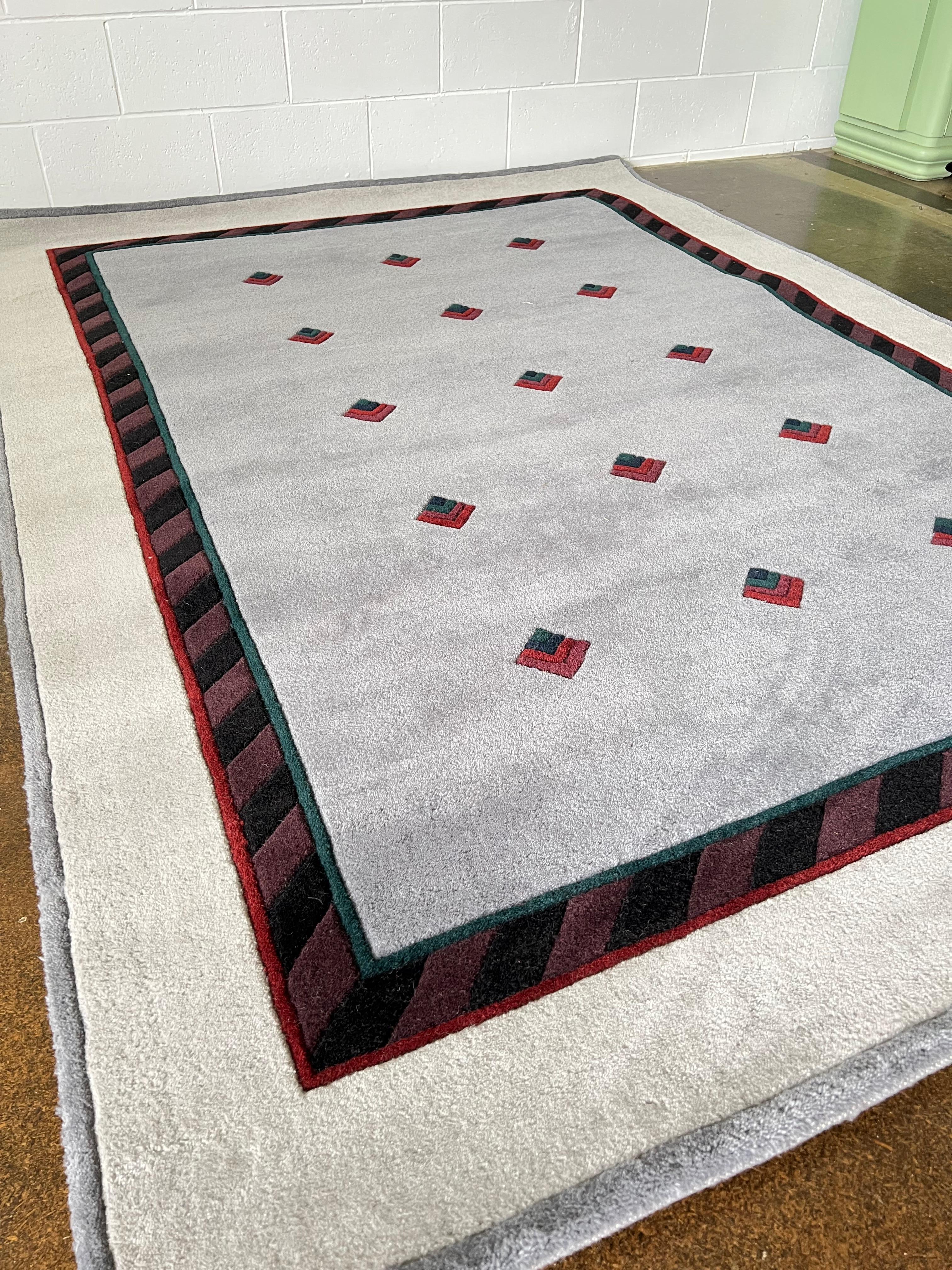 Danish Modern Wool Carpet by Catharina Dramborg for Kinnasand 