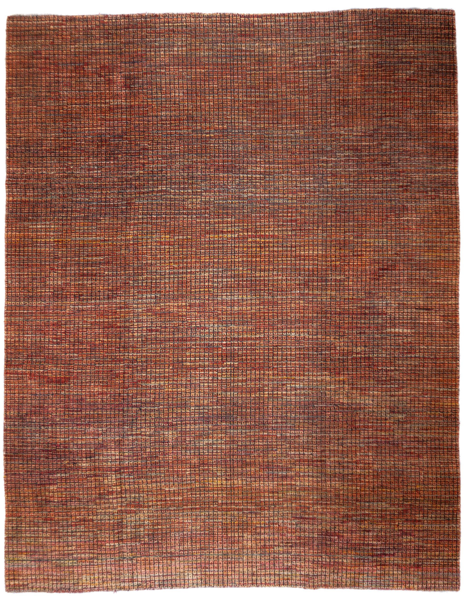 Moderner moderner Wollteppich 8'0