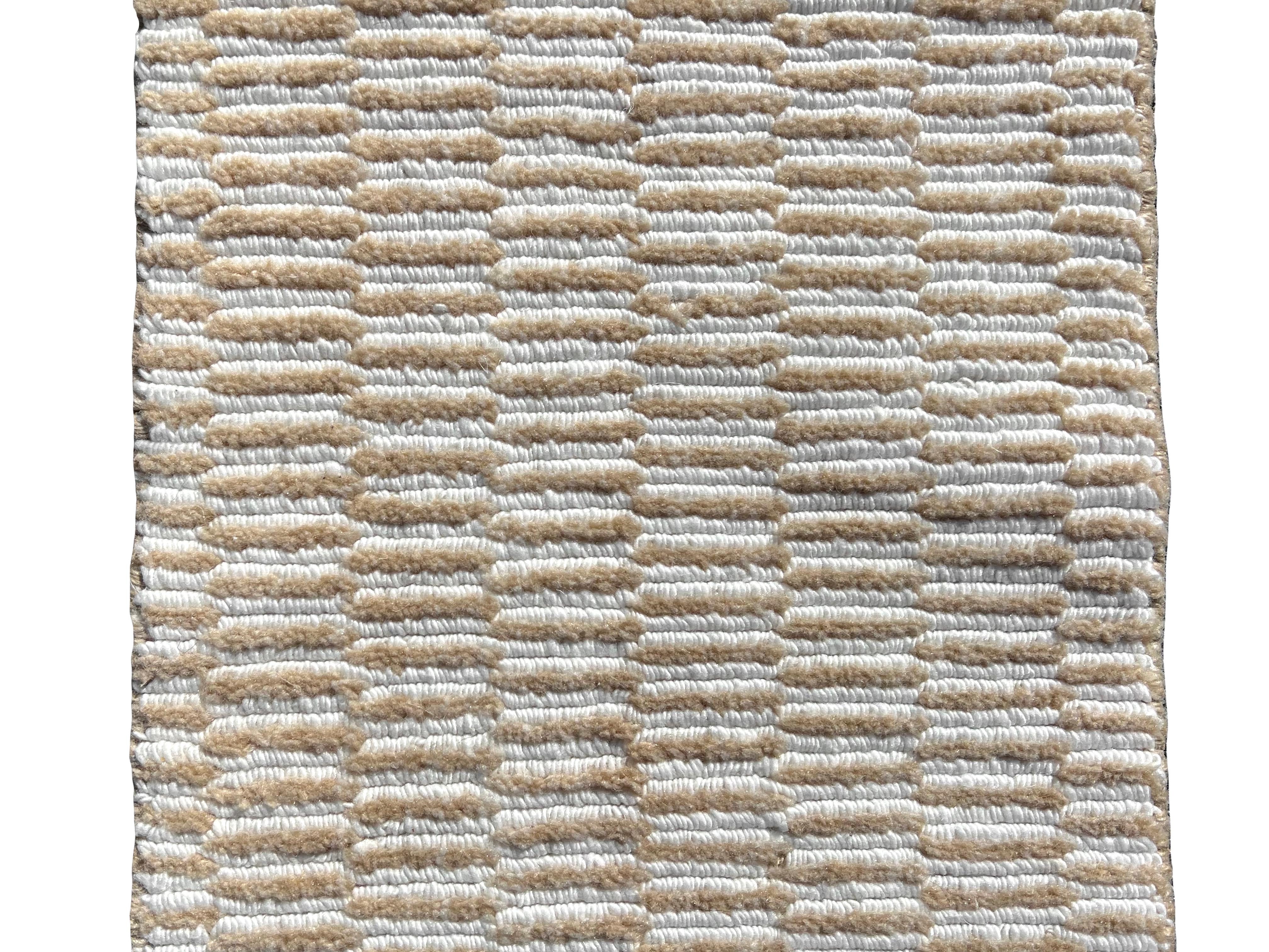 Moderne Wolle und Seide (Indisch) im Angebot