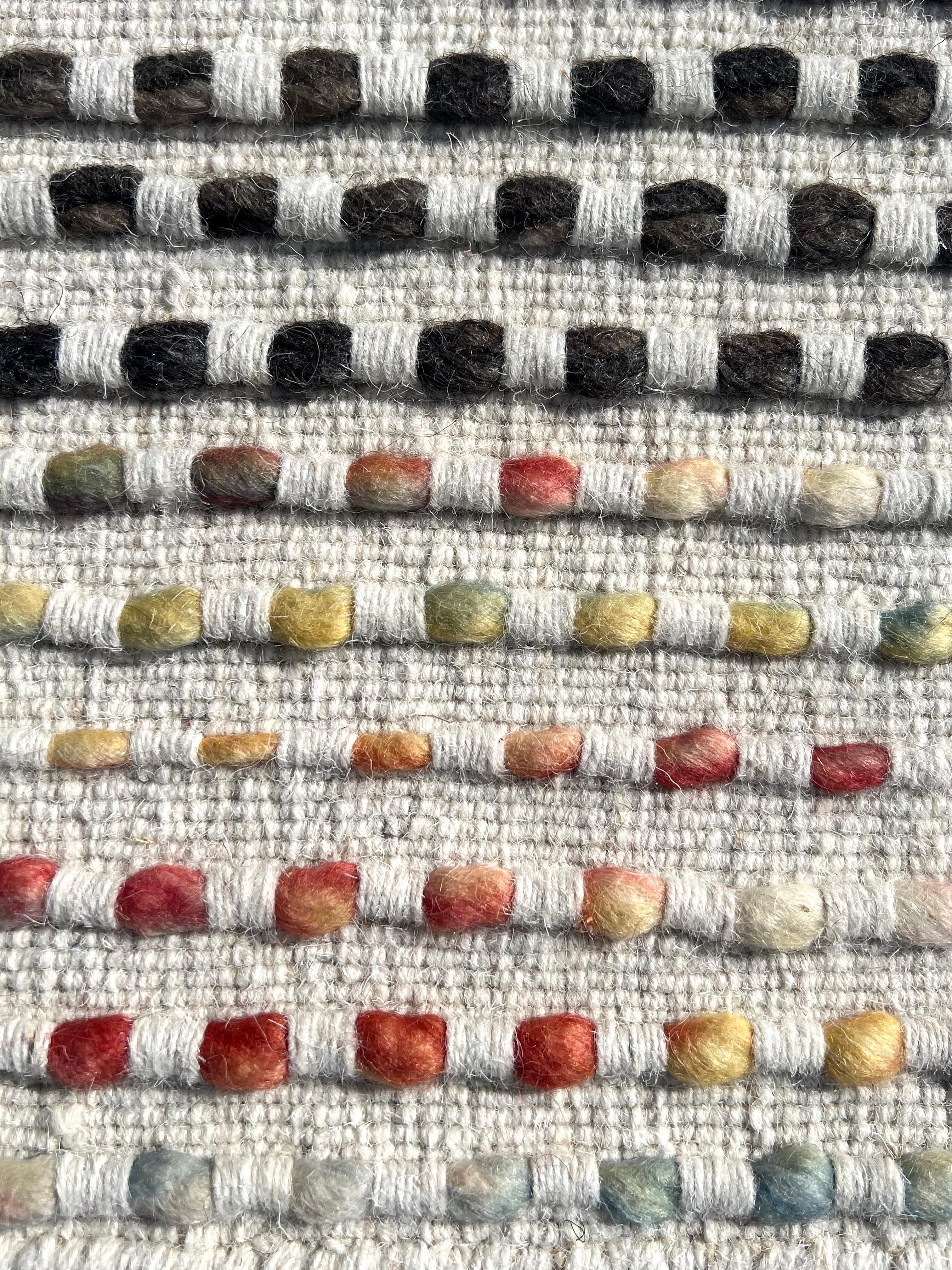 Indiano Lana e seta moderna in vendita