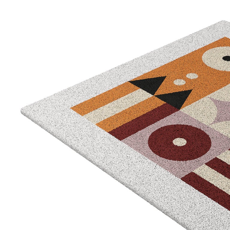 Modern Wool Square Shaped Patterned Design Rug for Kids Room For Sale ...